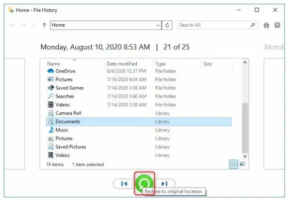 بازیابی فایل های حذف شده ویندوز